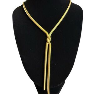 Plunder Gold Tone Priscilla Necklace